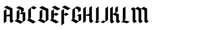 Beloid Gothic Regular Font UPPERCASE