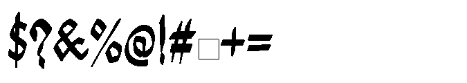 Belord Font OTHER CHARS