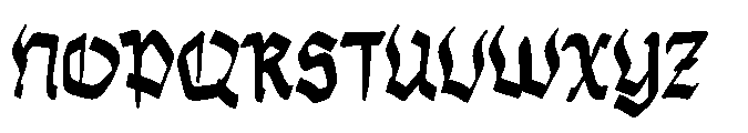Belord Font LOWERCASE