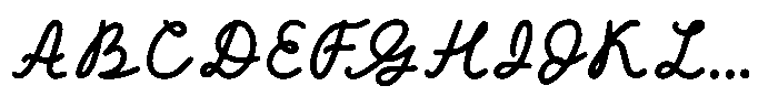 Belovya  Script Regular Font UPPERCASE