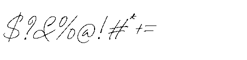 Belrose Cavellier Script Regular Font OTHER CHARS