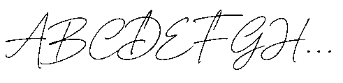 Belrose Cavellier Script Regular Font UPPERCASE
