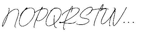 Belrose Cavellier Script Regular Font UPPERCASE