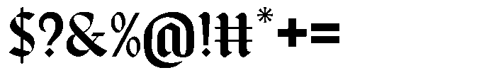 Beltino Regular Font OTHER CHARS