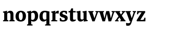 Belur Kannada Bold Font LOWERCASE