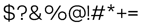 Belure Light Font OTHER CHARS