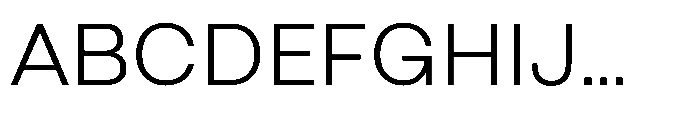 Belure Light Font UPPERCASE