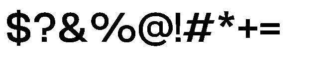 Belure Semi Bold Font OTHER CHARS