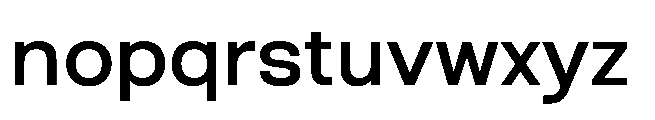 Belure Semi Bold Font LOWERCASE