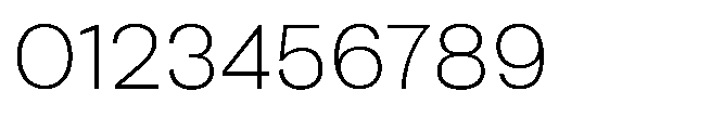 Belure Thin Font OTHER CHARS