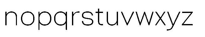 Belure Thin Font LOWERCASE