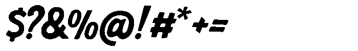 Belvona Font OTHER CHARS