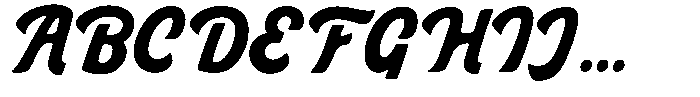 Belvona Font UPPERCASE