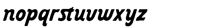 Belvona Font LOWERCASE
