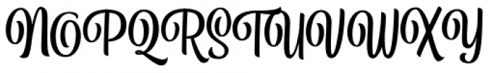 Belymon Script Regular Font UPPERCASE