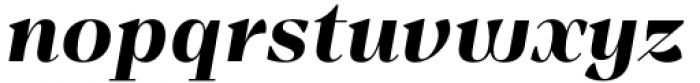 Belynos Bold Italic Font LOWERCASE