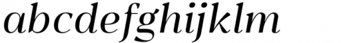 Belynos Semi Light Italic Font LOWERCASE