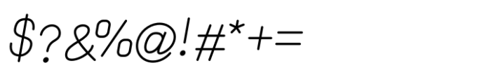 Bembem Light Italic Font OTHER CHARS