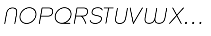 Bembem Light Italic Font UPPERCASE