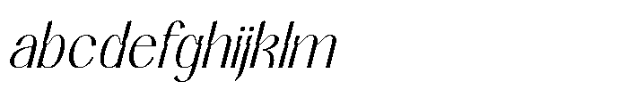 Bemgola Italic FONT