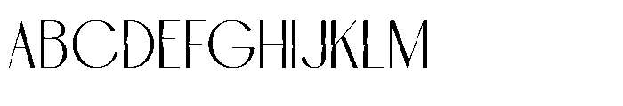 Bemgola Regular Font UPPERCASE