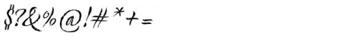 Bemol Script Font OTHER CHARS