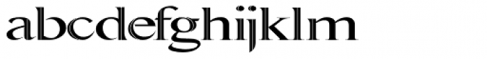 Benchley Font LOWERCASE