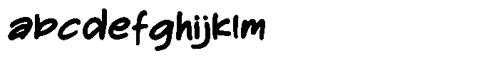 Bencord Bold FONT