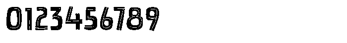 Bend Your Brain Inline Font OTHER CHARS