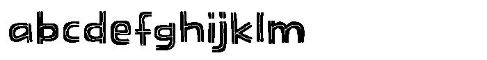 Bend Your Brain Inline FONT