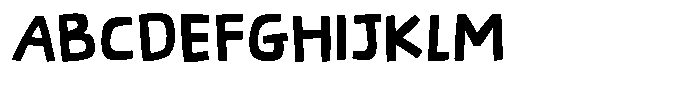 Bend Your Brain Regular Font UPPERCASE
