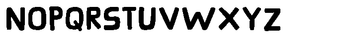 Bend Your Brain Soft Font UPPERCASE