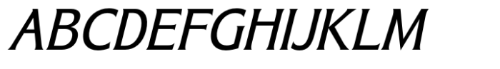 Bendara Italic Font UPPERCASE