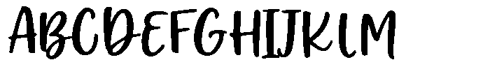 Benefits Days Font UPPERCASE