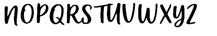 Benefits Days Font UPPERCASE