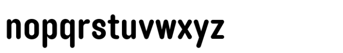 Benelux Heavy Font LOWERCASE