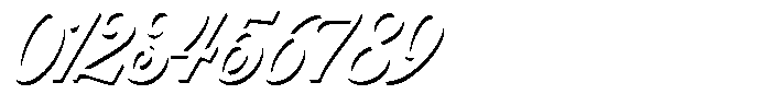 Benford Layered Font OTHER CHARS