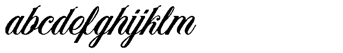 Benford Regular FONT