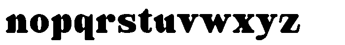 Bengis Regular Font LOWERCASE