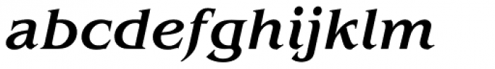 Benguiat Medium Italic Font LOWERCASE