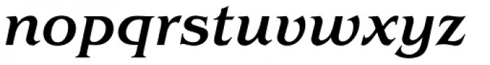 Benguiat Medium Italic Font LOWERCASE