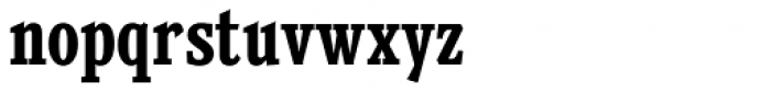 Benicia Bold Condensed Font LOWERCASE