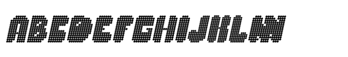 Benicio Disco Italic Font UPPERCASE