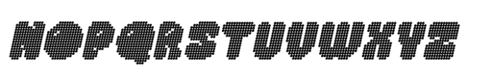 Benicio Disco Italic Font UPPERCASE