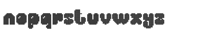 Benicio Disco Regular Font LOWERCASE