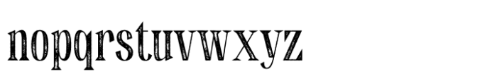 Benida Stamp Font LOWERCASE