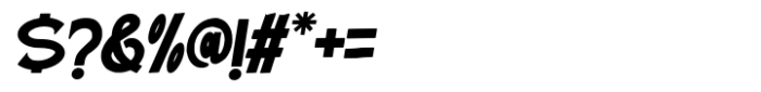 Benjir  Italic Font OTHER CHARS
