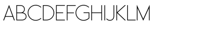 Benn Beckman Thin Font UPPERCASE