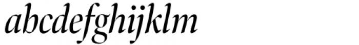 Bennet Banner Condensed Regular Italic Font LOWERCASE