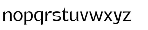 Benoa Light Font LOWERCASE
